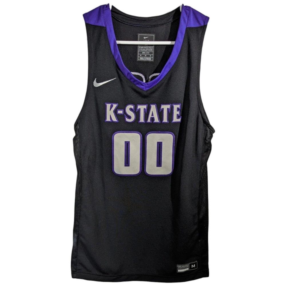 Kansas State Wildcats Basketball Jersey Mens Medium Shirt Nike Elite Enforcer